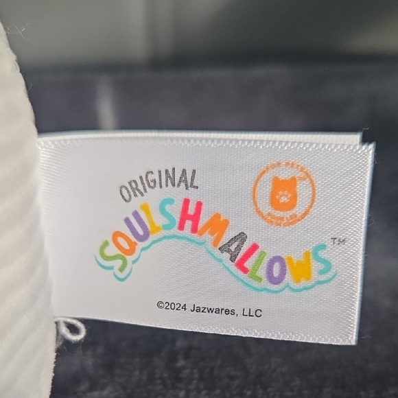 NWT Squishmallows White Dog Toy - Picture 3 of 9